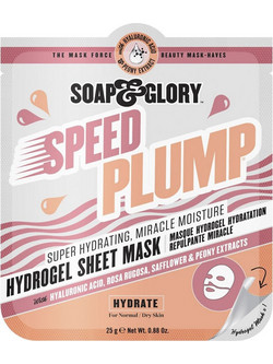 Soap & Glory Speed Plump Sheet Μάσκα Προσώπου για Ενυδάτωση 25gr