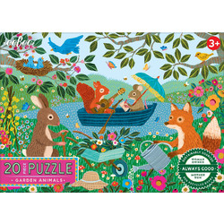 Παιδικό Puzzle eeBoo Garden Animals 20 Κομμάτια
