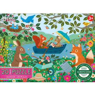 Παιδικό Puzzle eeBoo Garden Animals 20 Κομμάτια