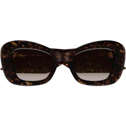 Alexander McQueen AM0434S 002 Γυναικεία Γυαλιά Ηλίου Πεταλούδα Κοκάλινα Ταρταρούγα με Καφέ Φακό