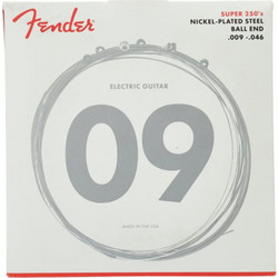 Fender 250LR Σετ 6 Χορδές Ηλεκτρικής Κιθάρας Nickel Plated Steel 9-46"