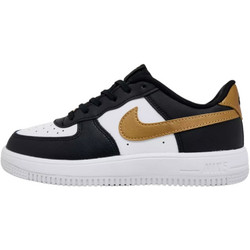 Nike Air Force 1 Παιδικά Sneakers Μαύρα Χρυσά IF1673-009