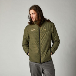 Fox Racing Ανδρικό Μπουφάν Χειμωνιάτικο Puffer Πράσινο 28314-111