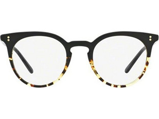 Oliver 5348U 1178 Ανδρικός Σκελετός Γυαλιών Οράσεως Κοκάλινος Μαύρος