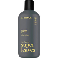 Attitude Amber & Citrus Ανδρικό Αφρόλουτρο σε Gel 415ml