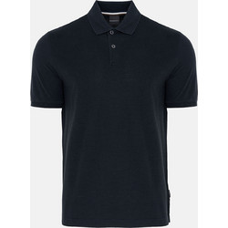 Bugatti Ανδρική Μπλούζα Polo Κοντομάνικη Navy Μπλε 8150-75002C