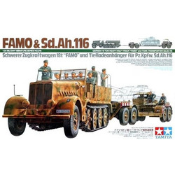 Tamiya Famo & Sd.Ah.116 Συναρμολογούμενο Πλαστικό Μοντέλο Φορτηγού 1:35