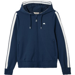 Ellesse Saincome Γυναικεία Ζακέτα Φούτερ Μακριά με Κουκούλα και Φερμουάρ Navy Μπλε SGB22767-429