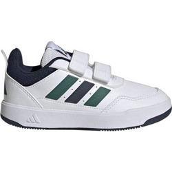 Adidas Tensaur 3.0 Παιδικά Αθλητικά Παπούτσια για Τρέξιμο Λευκά Πράσινα Navy Μπλε KI6507