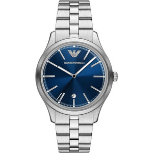 Emporio Armani Dario Ανδρικό Ρολόι με Ασημί Μεταλλικό Μπρασελέ AR11733 Emporio Armani Dario Ανδρικό Ρολόι με Ασημί Μεταλλικό Μπρασελέ AR11733