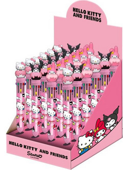 Karactermania Hello Kitty Στυλό Διαρκείας Πολύχρωμο Διάφορα Σχέδια