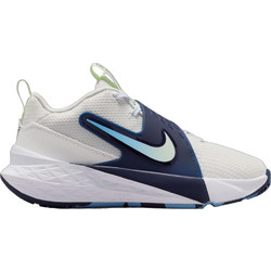 Nike Team Hustle D12 Παιδικά Αθλητικά Παπούτσια για Μπάσκετ Λευκά Navy Μπλε HF6279-104