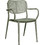 HomeMarkt Hilliard Πολυθρόνα Κήπου Αλουμινίου Πράσινη HM6644.07