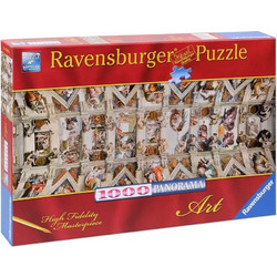 Puzzle Ravensburger Cappella Sistina 1000 Κομμάτια