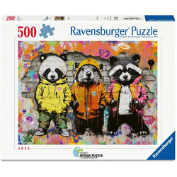 Puzzle Ravensburger Animal Graffiti 500 Κομμάτια