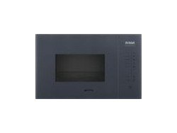 Smeg FMI125G Εντοιχιζόμενος Φούρνος Μικροκυμάτων 25lt Γκρι