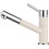 Blanco Kano-S 526953 Μπαταρία Κουζίνας Πάγκου Διπλής Παροχής Ανάμεικτη με Ντουζ Λευκή