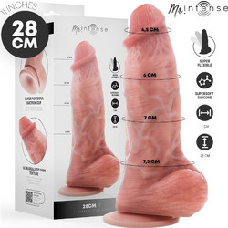 Intense Mr Intense Extra Big Spencer Ρεαλιστικό Dildo με Βεντούζα & Όρχεις 28cm Flesh