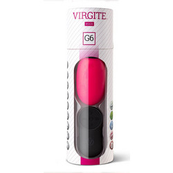 Virgite G6 Vibrating Egg Δονητής Egg για Ζευγάρια με Τηλεχειριστήριο Ροζ
