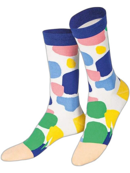 Eat My Socks Fresh Eggs Ανδρικές Κάλτσες Ψηλές με Σχέδια Πολύχρωμες EMSNCFREG3