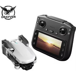 Drayven S-X1 Mini FPV Drone με Κάμερα 4K 60fps White