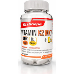 Fit & Shape Vitamin K2 MK7 & D3 30 Κάψουλες