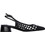 Xti Γόβες Slingback Δερμάτινες με Χοντρό Χαμηλό Τακούνι Μαύρες 145430