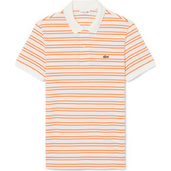 Lacoste Ανδρική Μπλούζα Polo Κοντομάνικη Πορτοκαλί PH0871-1R1