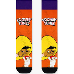 Looney Tunes Ανδρικές Κάλτσες Ψηλές με Σχέδια Πορτοκαλί LT21521-1