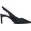 Pedro Miralles Γόβες Slingback Δερμάτινες με Τακούνι Στιλέτο με Φιόγκο Μαύρες 18752