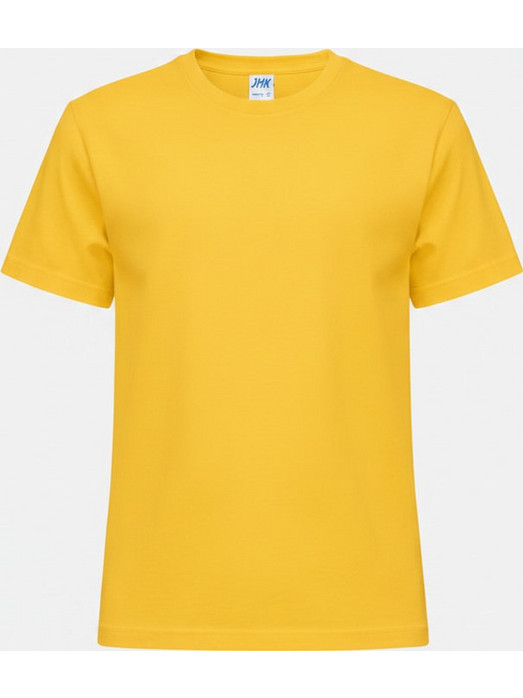 JHK Παιδικό T-Shirt Κοντομάνικο Κίτρινο TSRK150