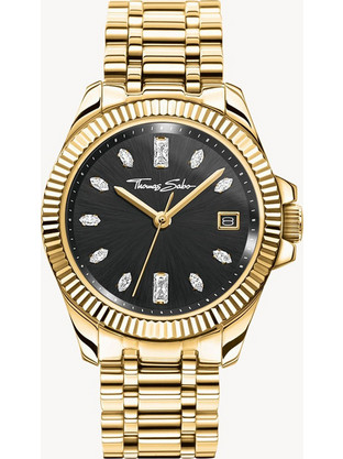 Thomas Sabo Γυναικείο Ρολόι με Χρυσό Μεταλλικό Μπρασελέ WA0431-291-207