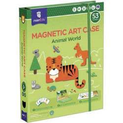 mierEdu Magnetic Art Case Animal World