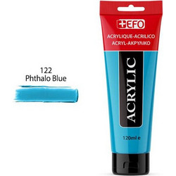EFO 122 Phthalo Blue Ακρυλικό Χρώμα Ζωγραφικής 1ml