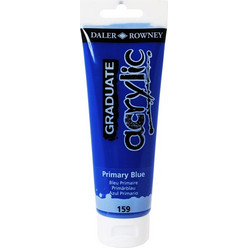 Daler-Rowney Graduate 159 Primary Blue Ακρυλικό Χρώμα Ζωγραφικής 120ml