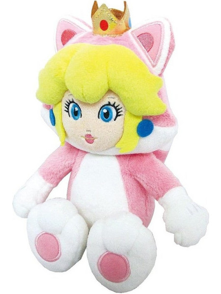Sanei Super Mario Cat Peach 22cm