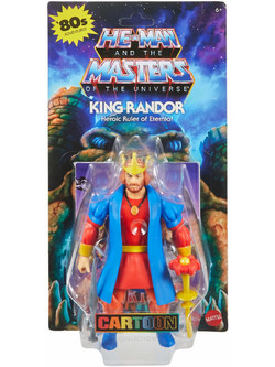 Mattel Masters of the Universe Cartoon Collection King Randor Φιγούρα Δράσης για 6+ Ετών 14cm