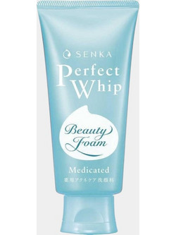 Shiseido Senka Perfect Whip Medicated Ενυδατικός Αφρός Καθαρισμού Προσώπου