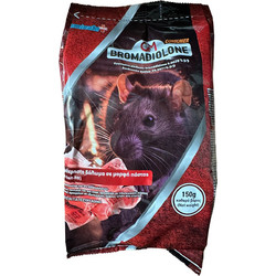 QM Bromadiolone Ποντικοφάρμακο σε Μορφή Πάστας 150gr