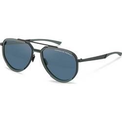 Porsche Design P8994 D Ανδρικά Γυαλιά Ηλίου Aviator Μεταλλικά Γκρι με Μπλε Φακό