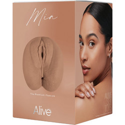 Alive Mia Anus & Vagina Pocket Pussy & Anal Αυνανιστήρι Brown