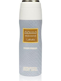 Lattafa Musamam White Intense Αποσμητικό Spray Χωρίς Αλουμίνιο 200ml