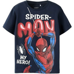 Name It Spider-Man Παιδικό T-Shirt Κοντομάνικο Λευκό Κόκκινο Navy Μπλε 13254158