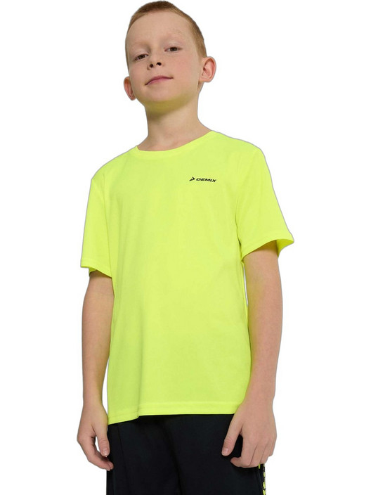 Demix Παιδικό T-Shirt Κοντομάνικο Lime 134536-G0