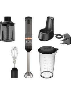 Black & Decker BCKM1013KG-QW Ραβδομπλέντερ με Ανοξείδωτη Ράβδο