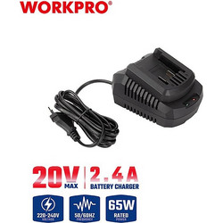 WORKPRO WP396000 Φορτιστής Εργαλείων 20V