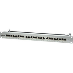 Intellinet 720014 Ethernet Patch Panel Rack 1U 24 Θυρών Cat.6 Shielded FTP