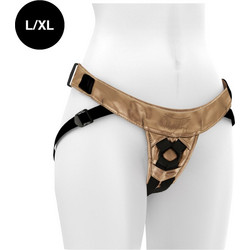 Mythology Fantasy Bronze L/XL Harness Strap On Άσπρο