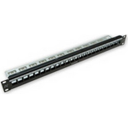 Nexans Patch Panel Keystone Rack 1U 19" 24 Θυρών Unshielded