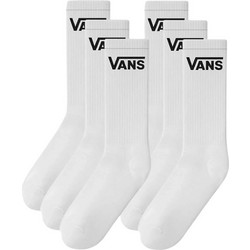 Vans Ανδρικές Κάλτσες Ψηλές Λευκές 3Pack VN000QCBWHT1